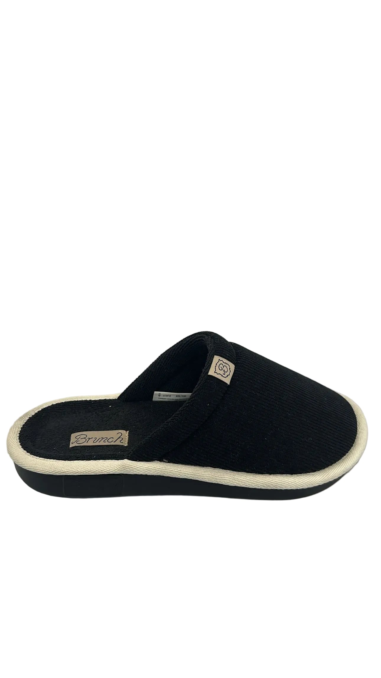 Brunch black corduroy
