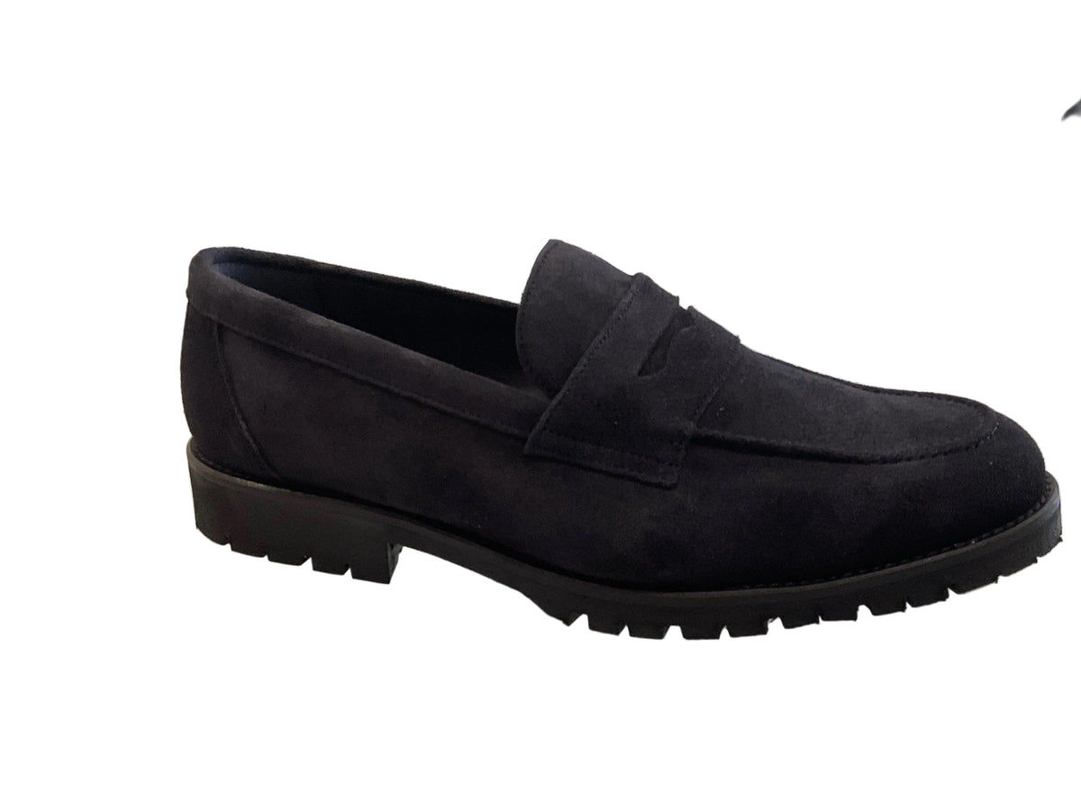 PETER HUNT NAVY DRESS LOAFER (PH31)