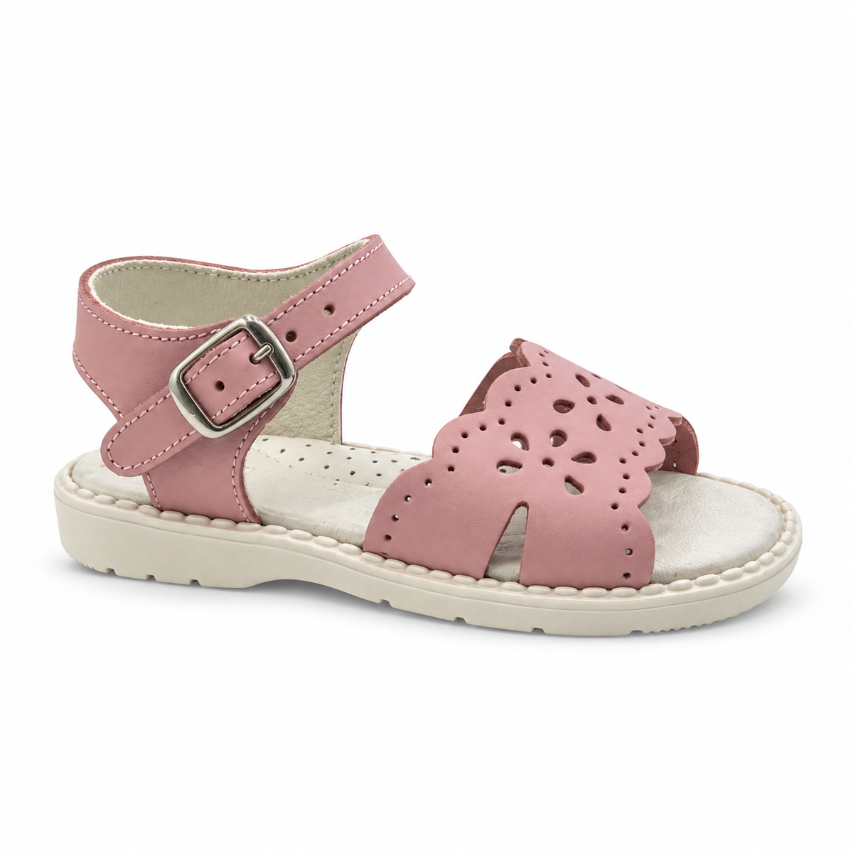 ALLADIN OLD ROSE PERFORATED SANDAL (AL8)