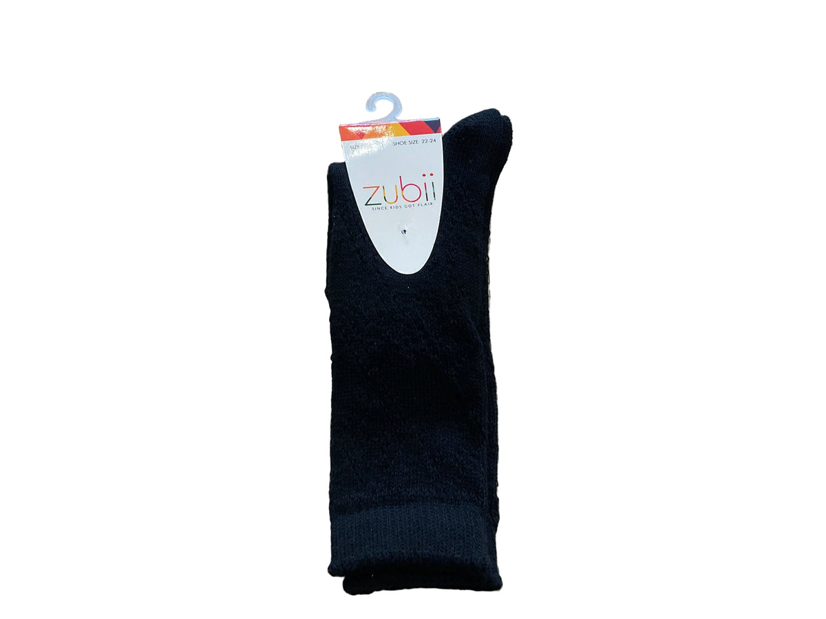 Zubi girl black knee high mesh socks