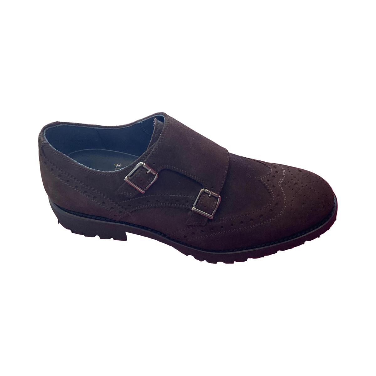 PETER HUNT BROWN DOUBLE MONK STRAP OXFORD (PH32)