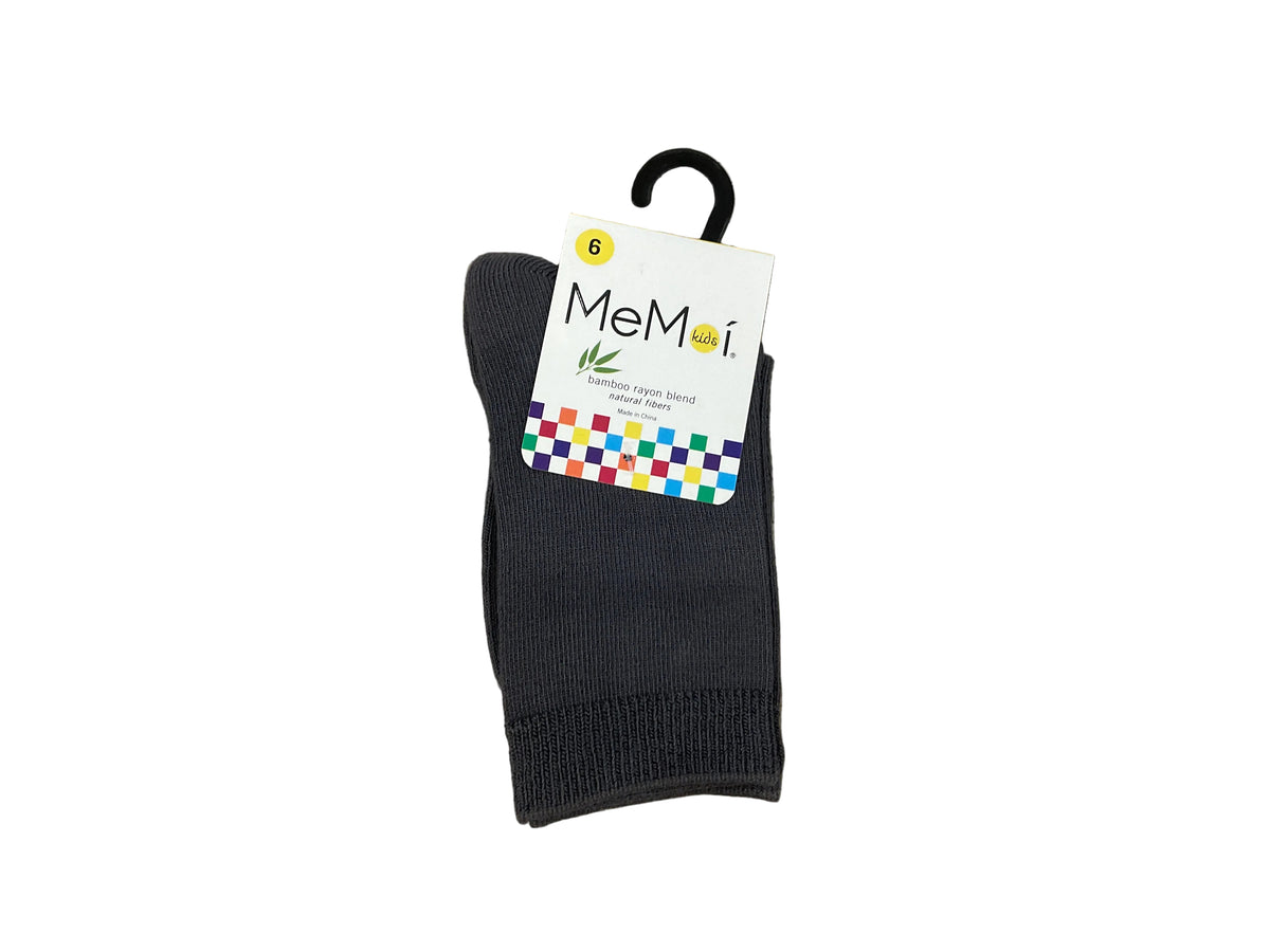 Memoi boys dark grey socks