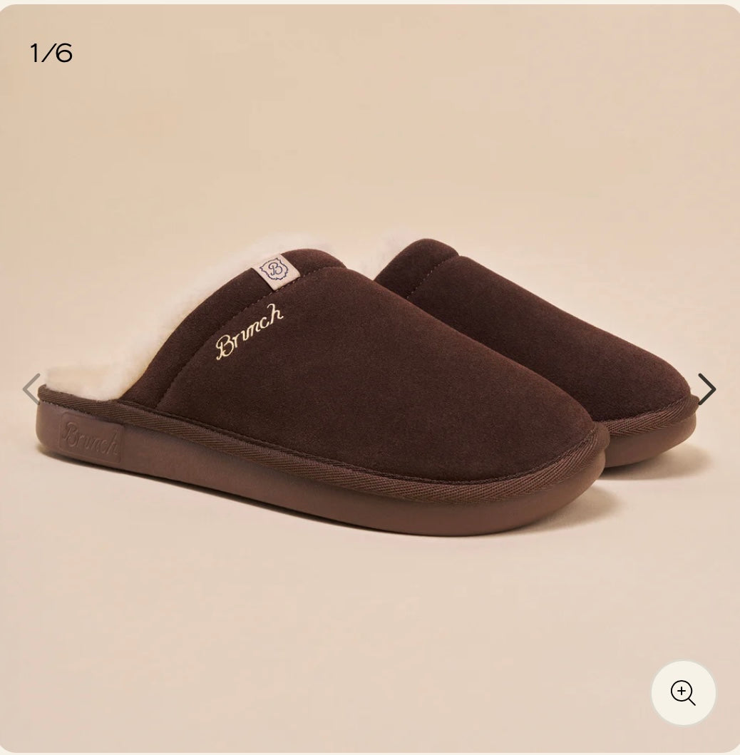 Brunch brown shearling
