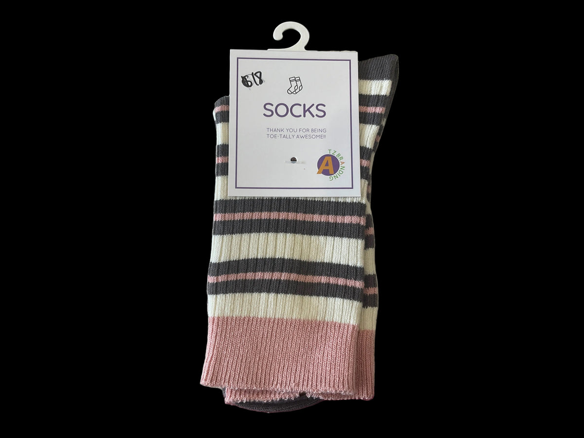 STRIPPED WOMANS SOCKS