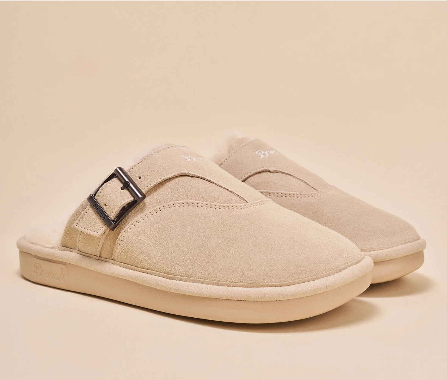 Brunch beige shearling